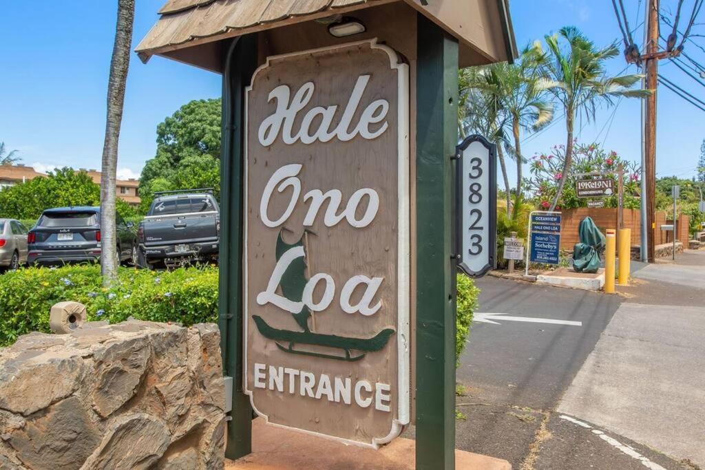Hale Ono Loa 403- Top Floor, Ocean View, & Complete Modern Remodel Apartment Kahana Exterior photo